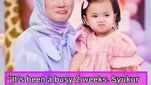 Bagai Semalam Baru Dilahirkan, Nur Fatima Aisya Kini Genap Setahun Usianya