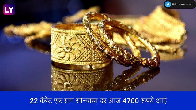 Gold Silver Price Today: सोनं खरेदीदारांसाठी आनंदाची बातमी, दरात सलग दुसर्‍या दिवशी घट, पाहा नवीन दर