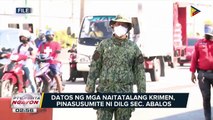 Datos ng mga naitalang krimen, pinasususmite ni DILG Sec. Abalos