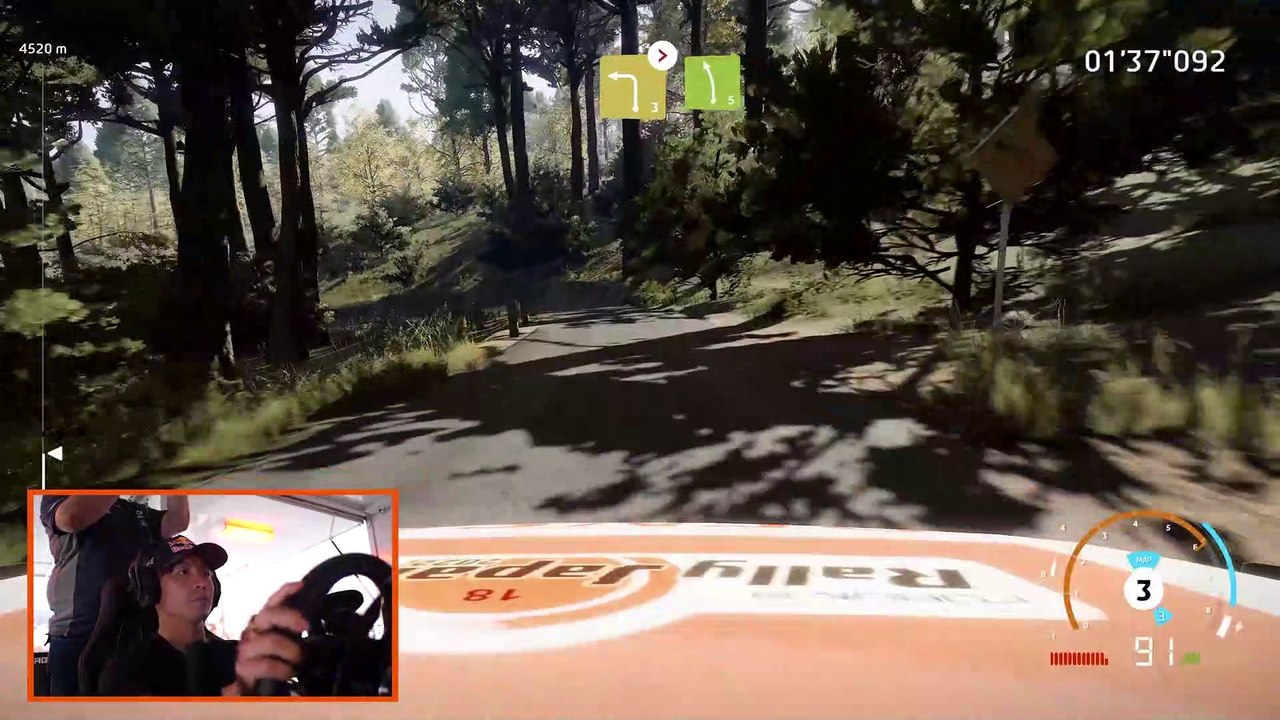 WRC Generations - Gameplay du rallye du Japon avec Takamoto Katsuta