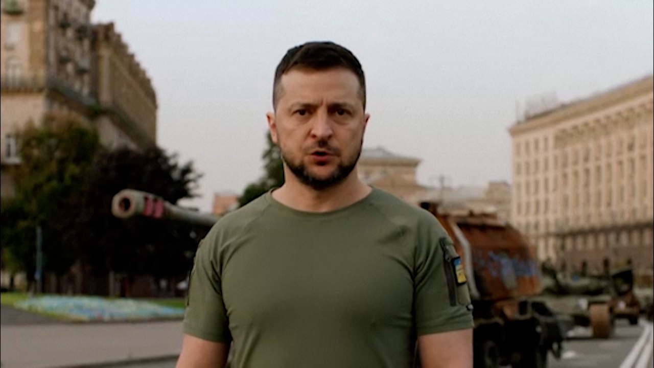 Wolodymyr Selenskyj: „Wir halten unsere Fäuste geballt“