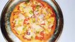 Pizza Recipe | कढाई में चीज बर्स्ट पिज़्ज़ा - dominos burst pizza no yeast oven - cookingshooking | डोमिनोज़ जैसा वेज पिज़्ज़ा कैसे बनाते है