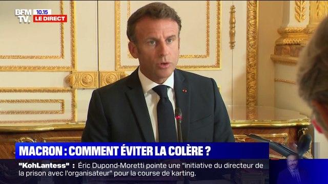 Emmanuel Macron ouvre le Conseil des ministres de rentrée