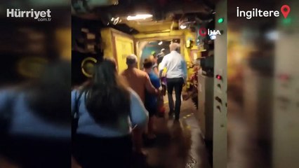 İngiltere'de yolcular Manş Tüneli'nde mahsur kaldı