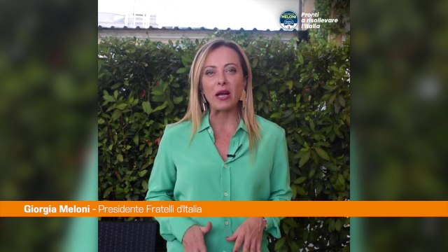 Meloni Ripristino sicurezza e legalità sono una priorità per FdI
