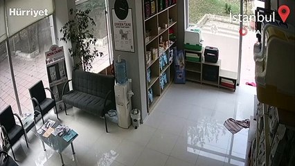 3 kişinin kavgası veteriner kliniğini birbirine kattı