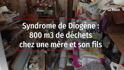 Syndrome de Diogène : 800 m3 de déchets chez une mère et son fils