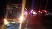 Motorista de veículo fica preso nas ferragens em choque com ônibus da Assembleia de Deus perto de Perobal