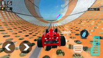 Formula Car Stunts - Speed Car Games 2022 V3 - Impossible Mega Ramp - Android GamePlay