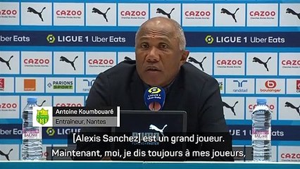 3e j. : Kombouaré pique Tudor sur Alexis Sanchez : "S'il a des attaquants autour de lui, peut être que c'est plus facile"