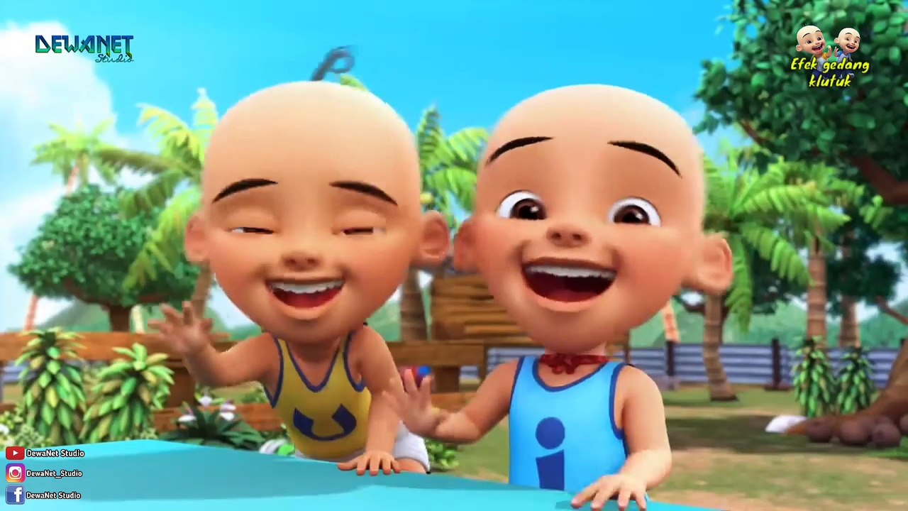 Efek gedang klutuk ( upin ipin )