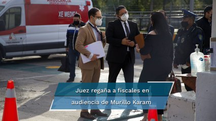 Juez recrimina a fiscales por "no estar preparados" en audiencia de Murillo Karam