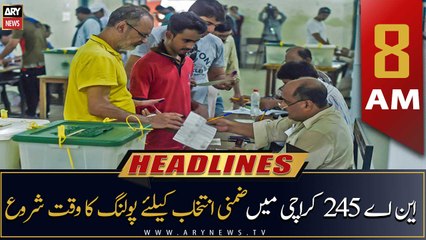 ARY News Headlines | 8 AM | 21st August 2022