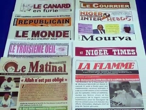 Revue Presse Labari Zarma 19 Aout