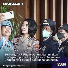 AKP Rita Yuliana yang Kerap Dikaitkan dengan Ferdy Sambo, Unggah Foto Pakai Hijab dengan Kutipan Sayyidina Ali