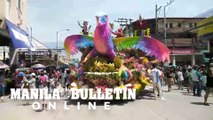 Thousands flock on the streets of Davao City to witness the Kadayawan Festival  floral float parade