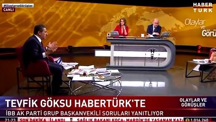 Tevfik Göksu İmamoğlu'nu yalancılıkla suçladı "Camileri yaktılar dedi cumhurbaşkanı, hani nerede?" sorusuna cevap veremedi