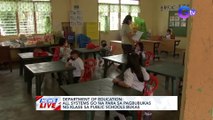Department of Education: All systems go na para sa pagbubukas ng klase sa public schools bukas | News Live