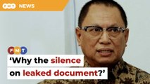 Silence on leaked Nazlan ‘probe paper’ is deafening, says Puad