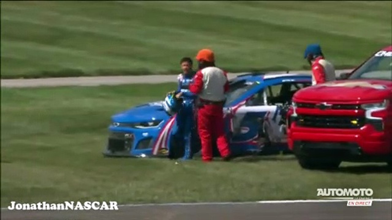 Big Crash Larson Dillon Indianapolis 2022 NASCAR Cup Series