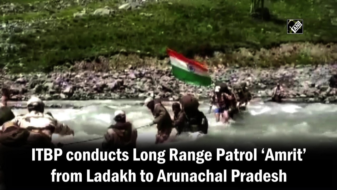 ITBP conducts long-range patrol 'Amrit' from Ladakh to Arunachal Pradesh