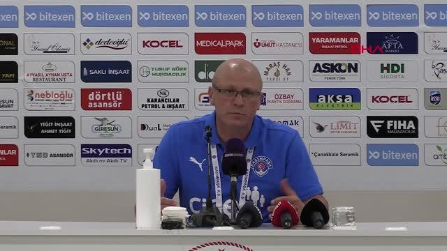 Giresun haber... SPOR Bitexen Giresunspor - Kasımpaşa maçının ardından