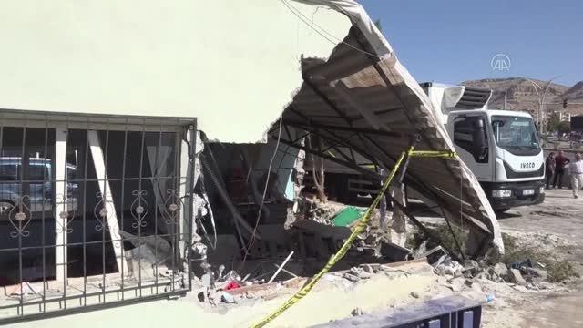 Son dakika haber | Görgü tanıkları, Derik'te tırın kalabalığın arasına girdiği kaza anını anlattı