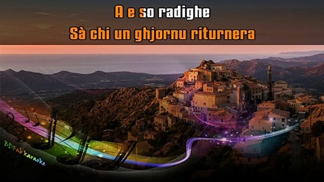 KARAOKE Florent Pagny, Patrick Fiori, Patrick Bruel et Jean-Charles Papi - Terra Corsa