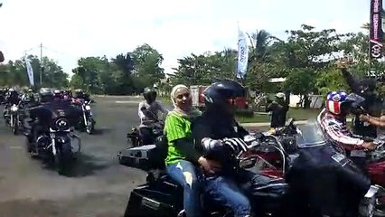 Puluhan Biker Moge Tumpah Ruah, Ulang Tahun BRB Kalsel Semakin Meriah