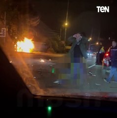 شاهد لحظة انفجار سيارة ابنة الفيلسوف الروسي ألكسندر دوغين