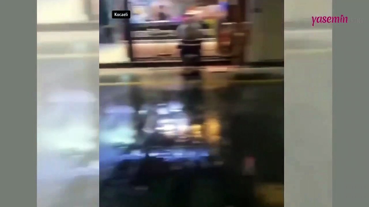 Kocaeli’deki doğa olayını görenlerin ağzı açık kaldı