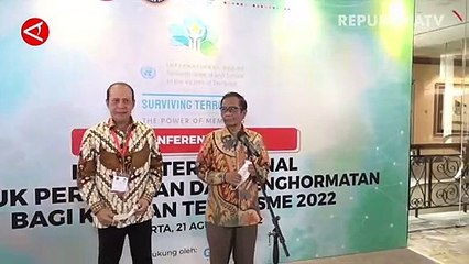 Mahfud: Terorisme Itu tidak Punya Agama