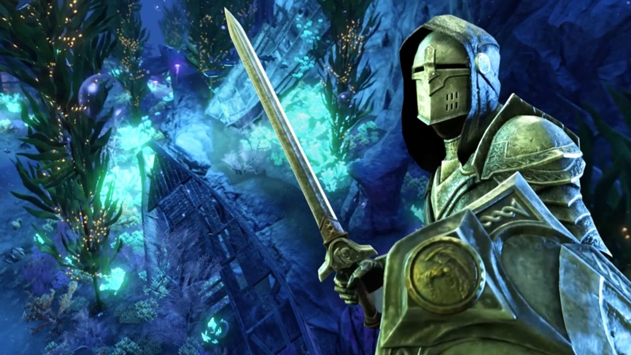 The elder scrolls online biegt im trailer zu lost depths nach rapture aus bioshock ab