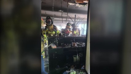 서울 상계동 라이브카페에서 불..."전기적 요인 추정" / YTN