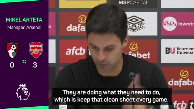 'Nobody expected' Saliba's goal - Arteta