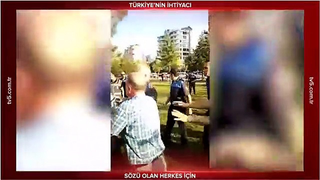 Konya'da zabıtalar Saadet Partililere biber gazı sıktı... Polis de zabıtaya müdahale etti: Kimsin olum sen, sana kim gaz sık dedi!