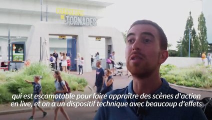 "Chasseurs de Tornades", la nouvelle attraction du parc du Futuroscope