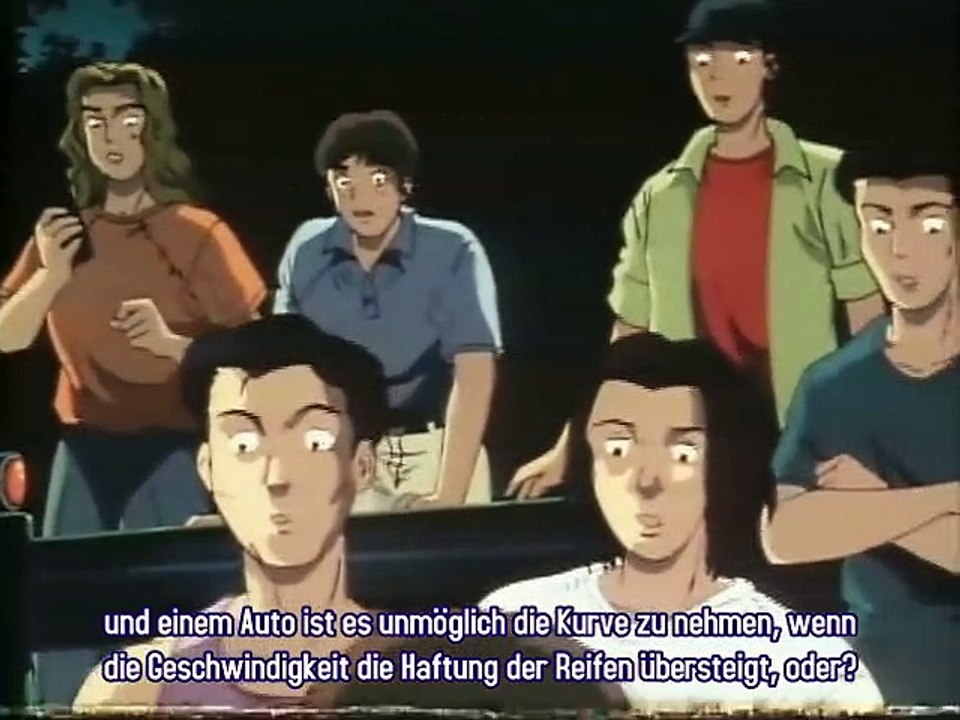 Initial D Staffel 1 Folge 5 HD Deutsch