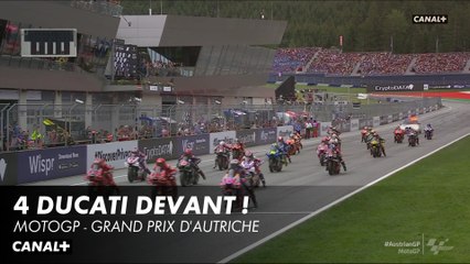 Le départ du Grand Prix d'Autriche - MotoGP