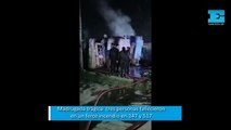 Madrugada trágica tres personas fallecieron en un feroz incendio en 147 y 517