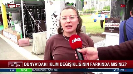 Dünyadaki iklim değişikliğinin farkında mısınız?