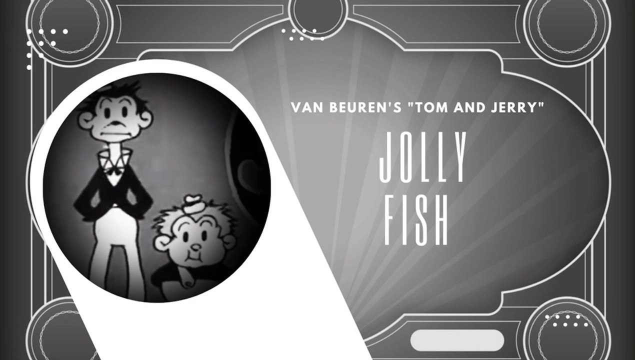 Van Beuren’s Tom and Jerry in “Jolly Fish” (Vintage Cartoon)