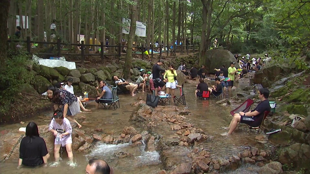 "여름도 끝물, 신나게 놀자!"...도심 곳곳 막바지 피서 행렬 / YTN