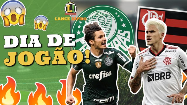 LANCE! Rápido: Palmeiras recebe o Flamengo, goleada do Fluminense e Goiás bate o Atlético-MG