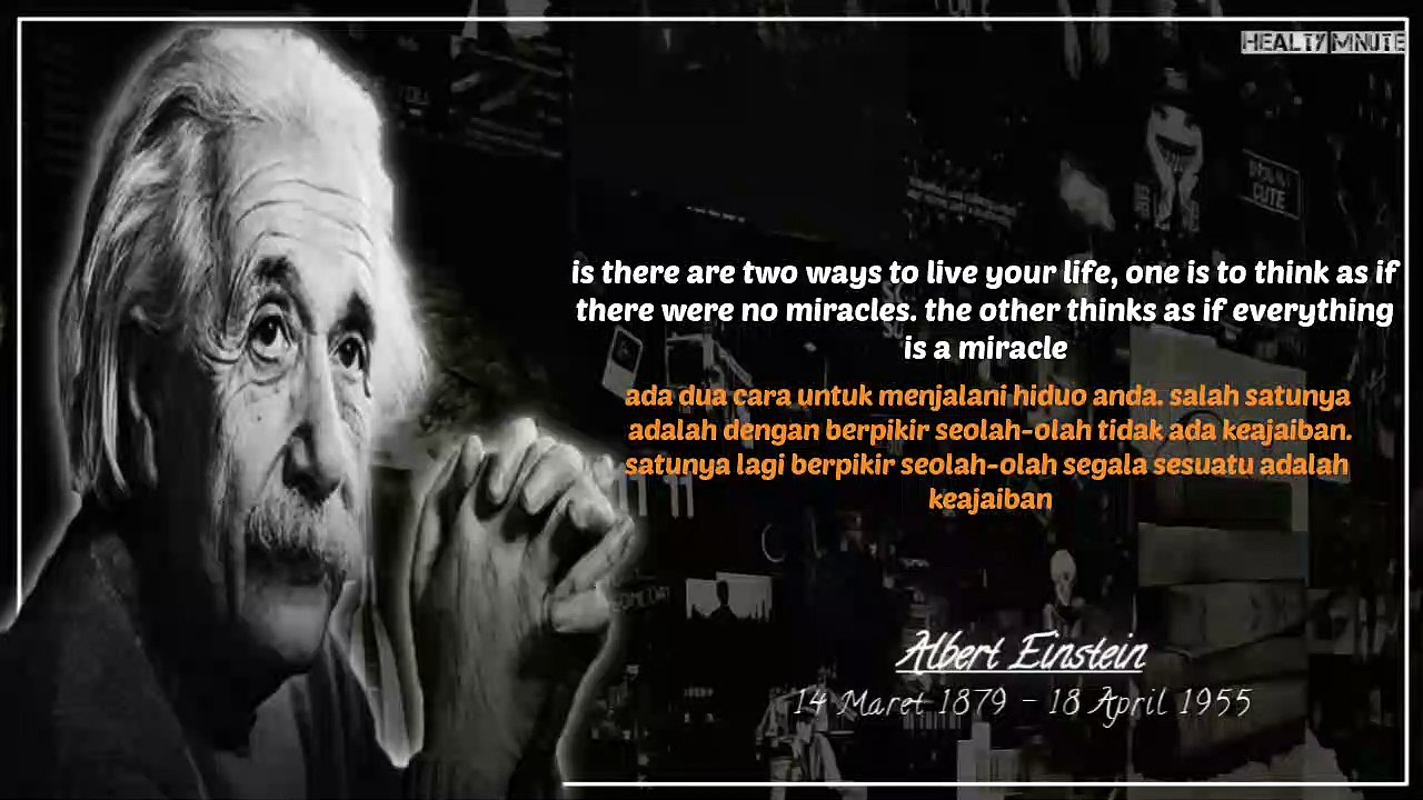 Albert Einstein Quotes - Sub Indo