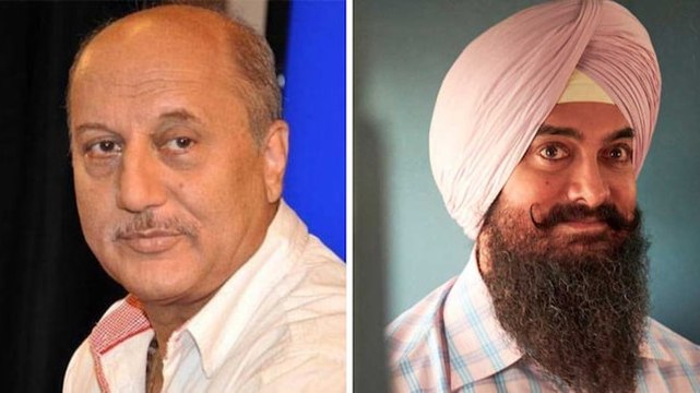 Anupam Kher takes a jibe at Aamir Khan, boycott Laal Singh Chaddha trend. Refers to his 'intolerance' comment