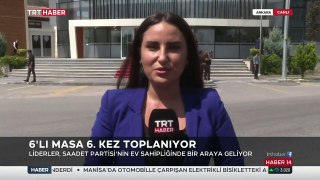 Liderler Buluşması'nın 6.sı Saadet Partisi'nde Yapılıyor - TRT Haber - 21.08.2022