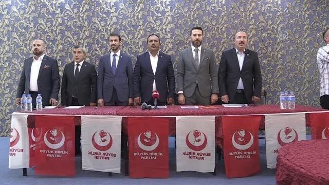 Erzurum politika haberi... BBP Genel Başkan Yardımcısı Bulut, Erzurum'da partisinin İl Divan Toplantısı'nda konuştu