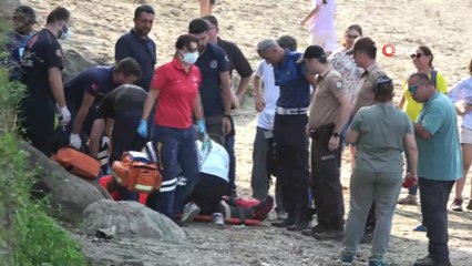 Ordu’da yamaç paraşütü kumsala düştü: Yaralılar var