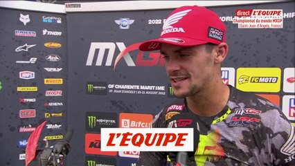 Gajser : « C'était difficile de trouver l'ouverture » - Motocross - MXGP